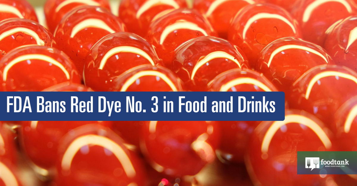 FDA Bans Crimson Dye No. 3 in Meals and Drinks – Meals Tank