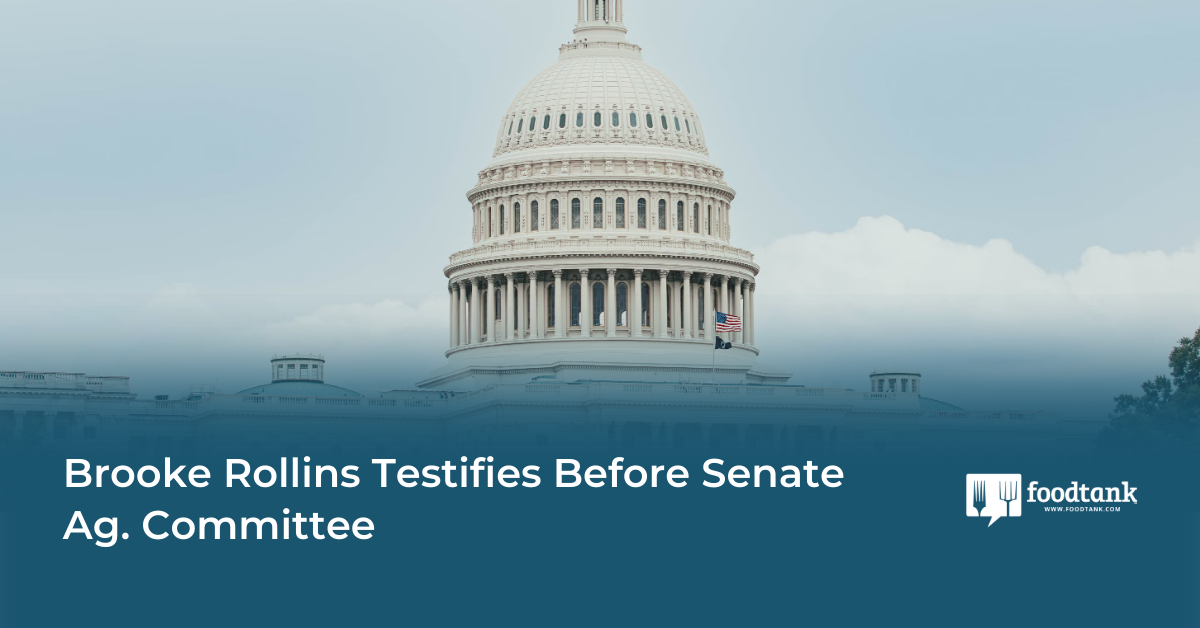 Brooke Rollins Testifies Sooner than Senate Ag Committee – Meals Tank