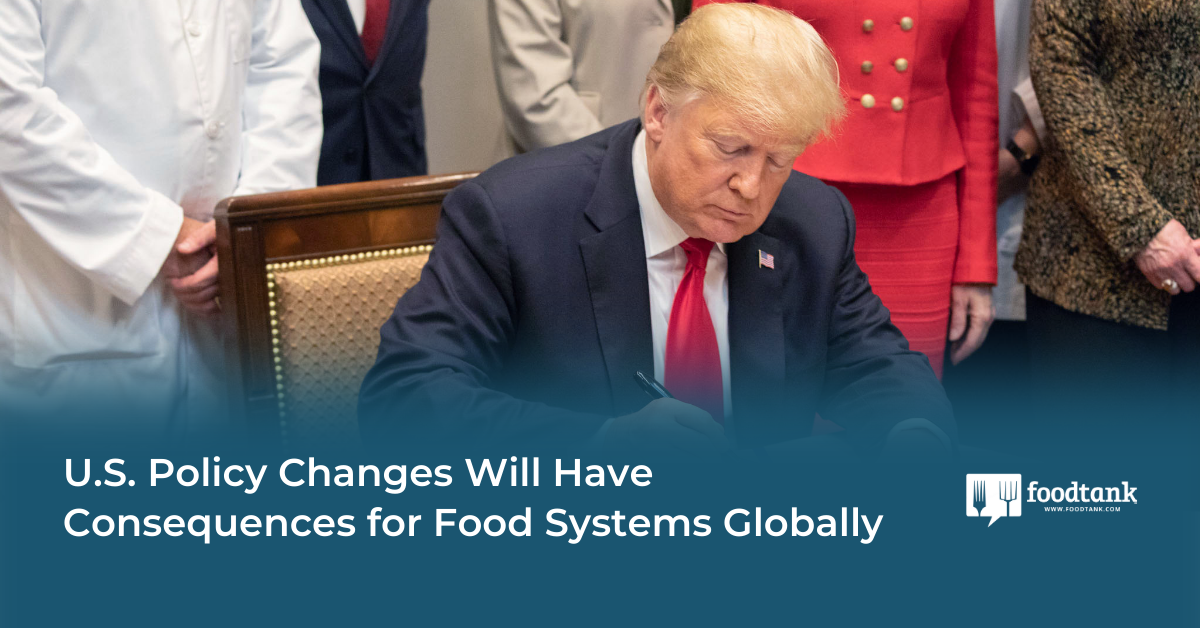 U.S. Protection Modifications Will Have Penalties for Meals Applications Globally – Meals Tank