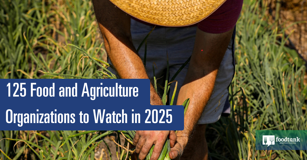 125 Meals and Agriculture Organizations to Watch in 2025 – Meals Tank