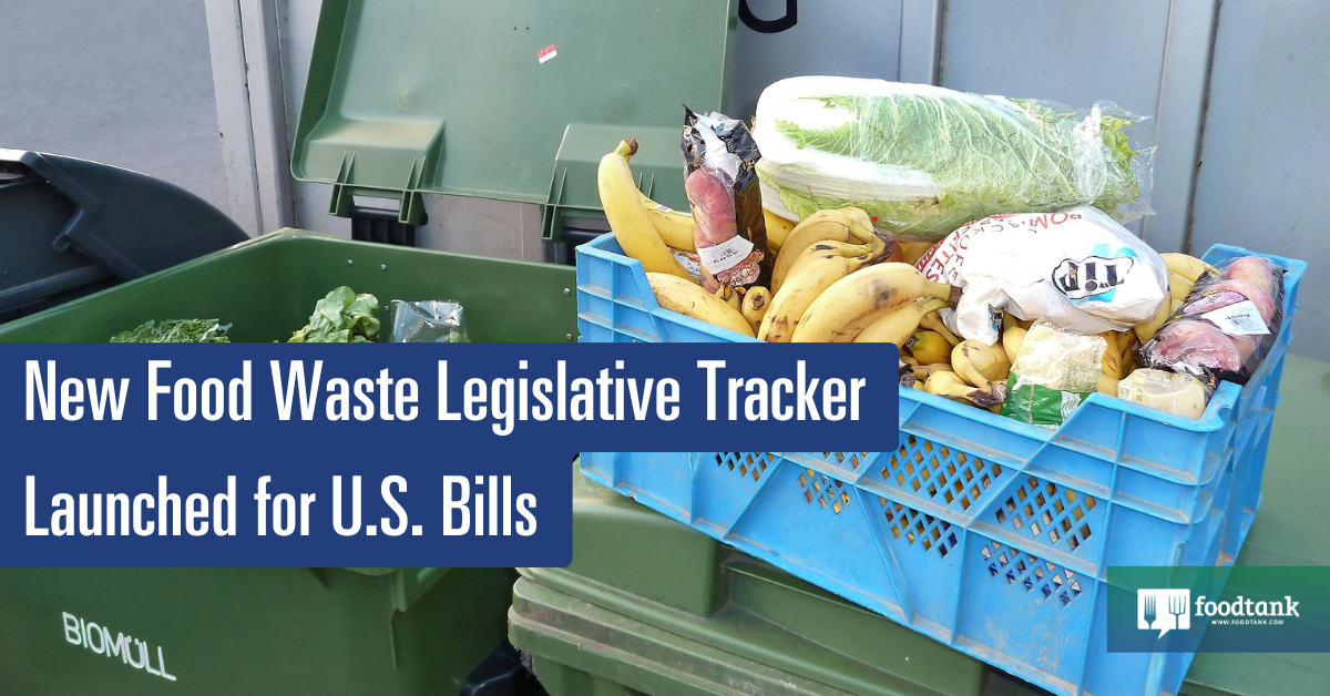 New Meals Waste Legislative Tracker Launched for U.S. Funds – Meals Tank